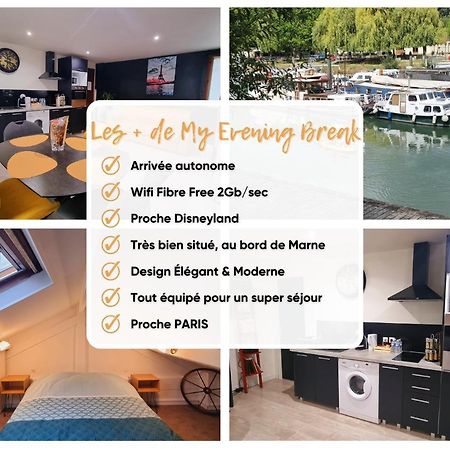 Evasion Entre Paris, Disneyland Et Bords De Marne Noisy-le-Grand Exterior photo